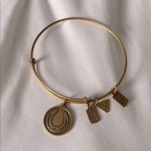 Brass/Bronze Horseshoe Bracelet